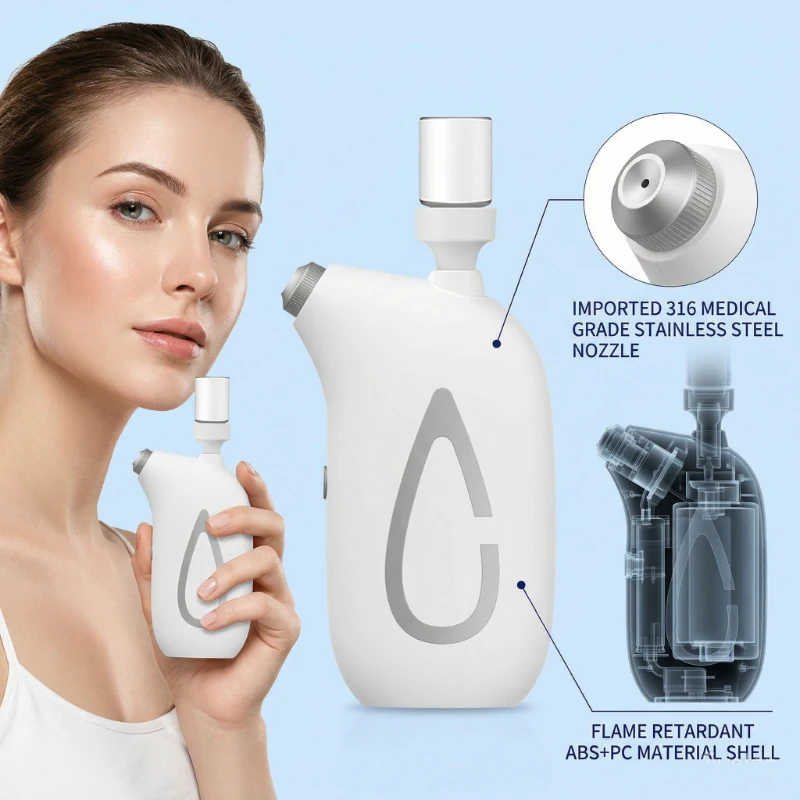 Face Steamer - Draagbare Nano Gezichtsstoomapparaat Professioneel Gezichtsstoomapparaat voor