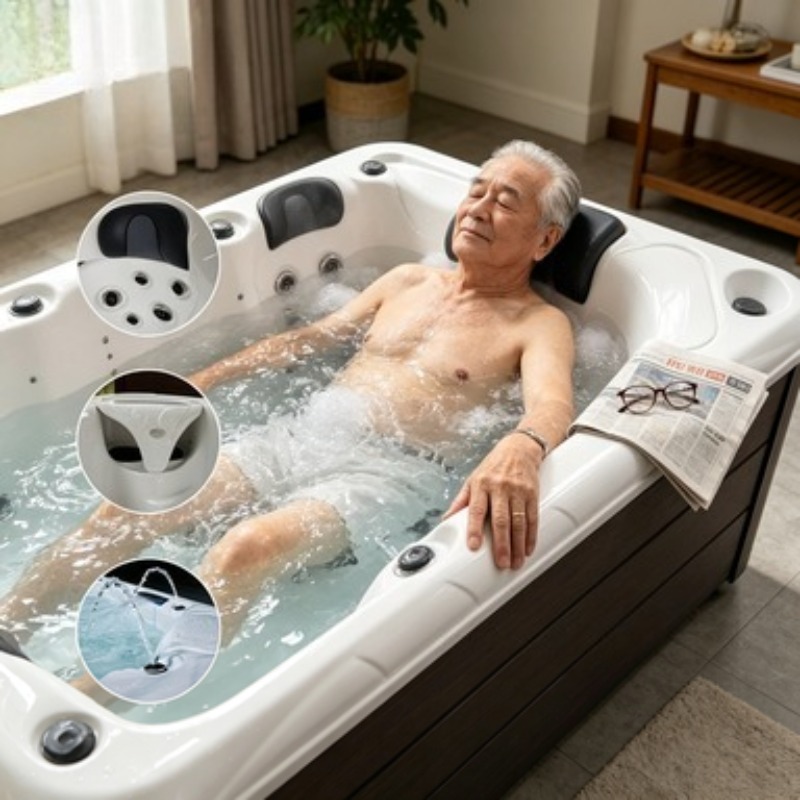 Spa Massager - Massagebad Acryl Whirlpool Spa Hot Tub