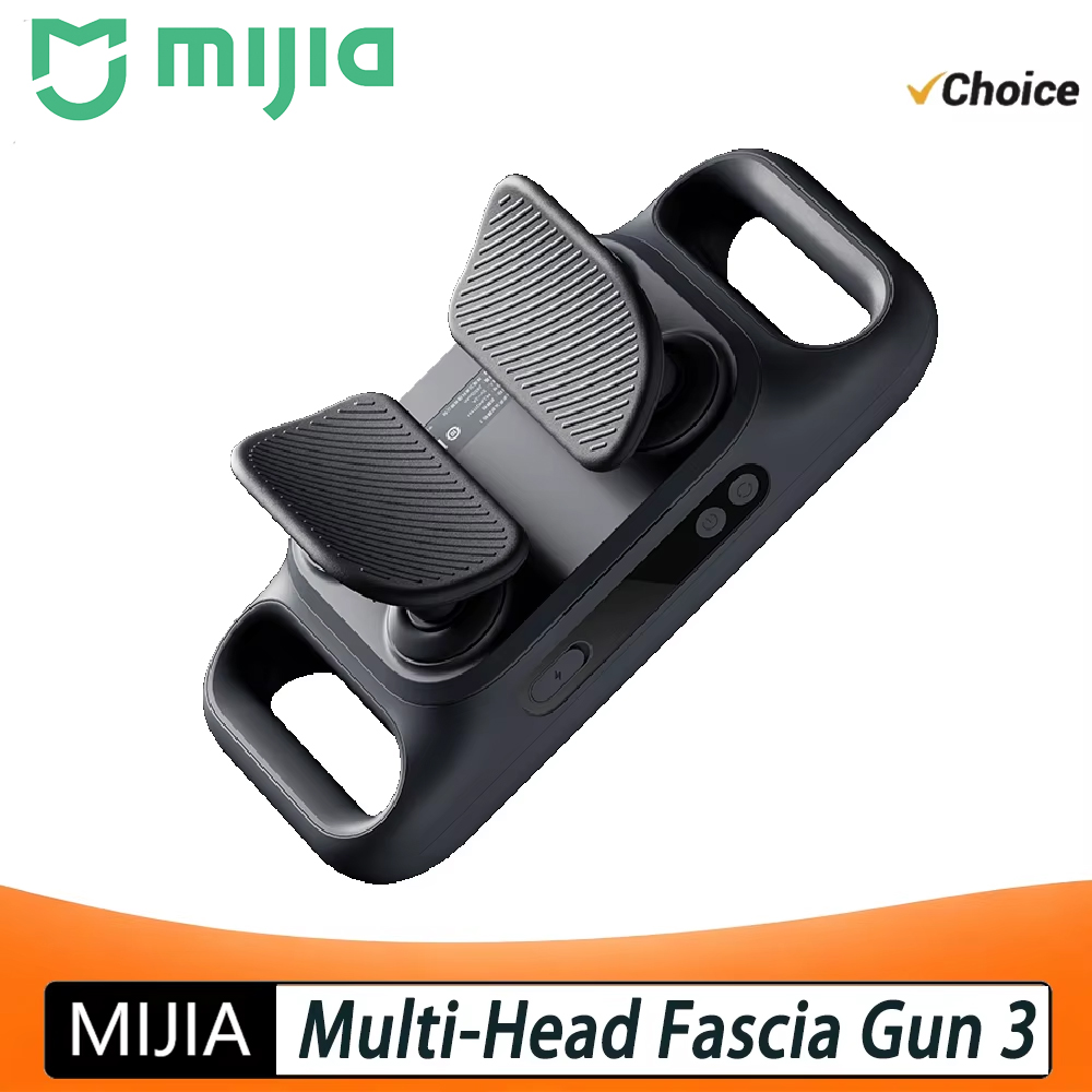 Massage Gun - 2026 NIEUWE MIJIA Multi‑Head Fascia Gun